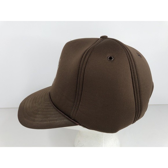 Vintage Phillips 66 Minco, OK Brown Snapback Trucker Hat Cap - Picture 3 of 10